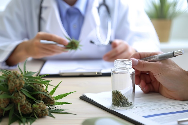 Doktor som skriver ut medicinsk cannabis